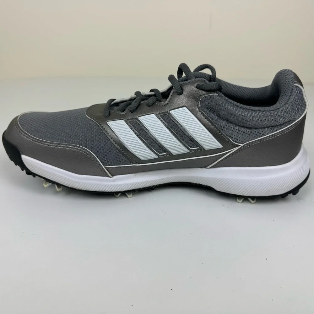 Adidas Tech Response 2.0 Iron White Scarlet Mens Wide‎ Width Golf Shoes EE9420